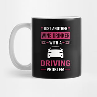 Wine Drinker Driving Driver Mug